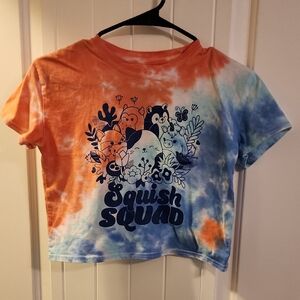 Squishmallows Tie-Dye Tee Crop